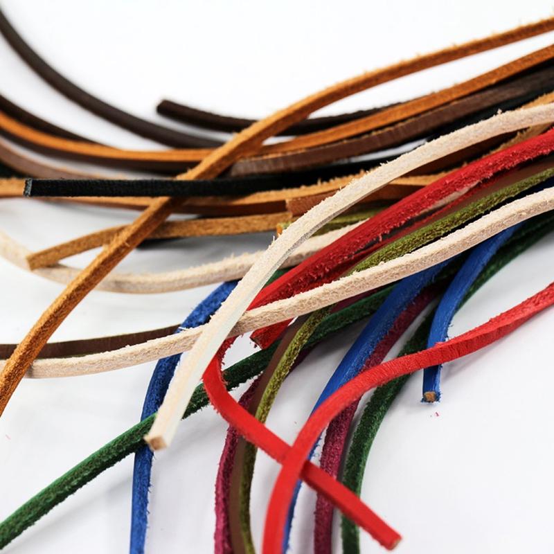 1 пара 100 см прочных шнурков для обуви, кожаные квадратные шнурки, используемые для мужчин и женщин, ботинки Martin, повседневная кожаная обувь, шнурки в стиле ретро