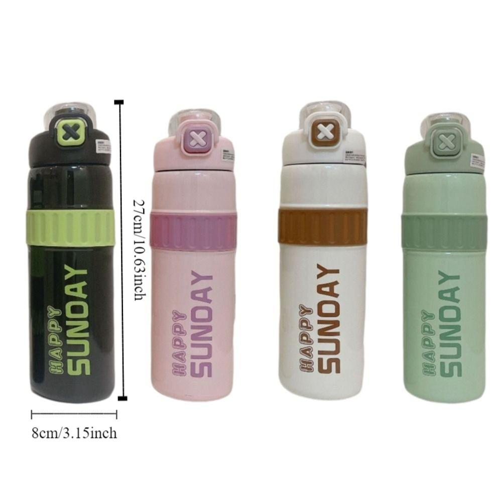 Portable 760ML Thermos Tumbler Stainless Steel Leak Proof Thermal Cup Large Capacity Sports Water Cup Student