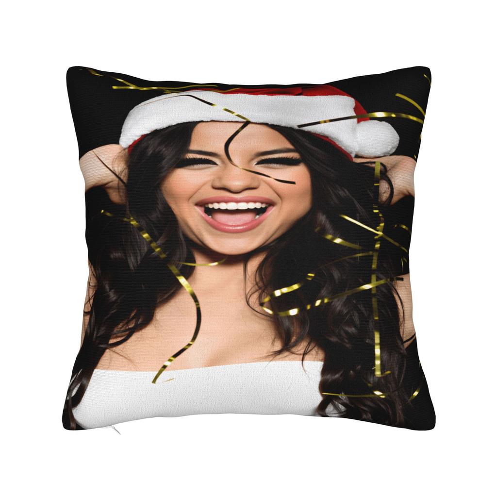 Singer S-Selena G-Gomez I Said I Love You First Pillow Case Pillow Cover For Sofa Couch Bed Living Room Vintage Pillowcases