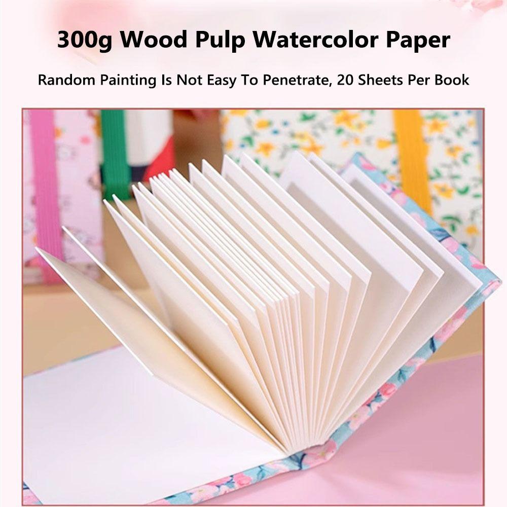 Квадратная книга для акварели Мини-карманный альбом для рисования Новый блокнот для рисования по искусству Путешествия