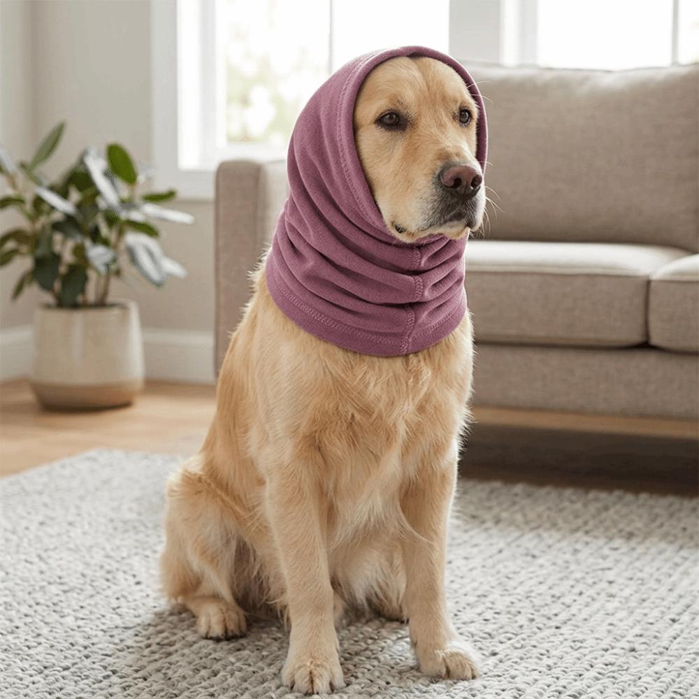 High Stretch Dog Ear Hood Washable Noise Block Earmuffs Light Weight Pet Ear Cap Storm Relief
