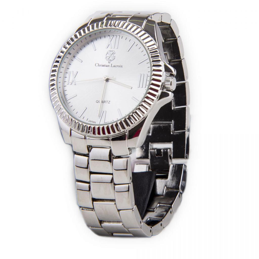 Мужские наручные часы с круглым звеном CHRISTIAN LACROIX