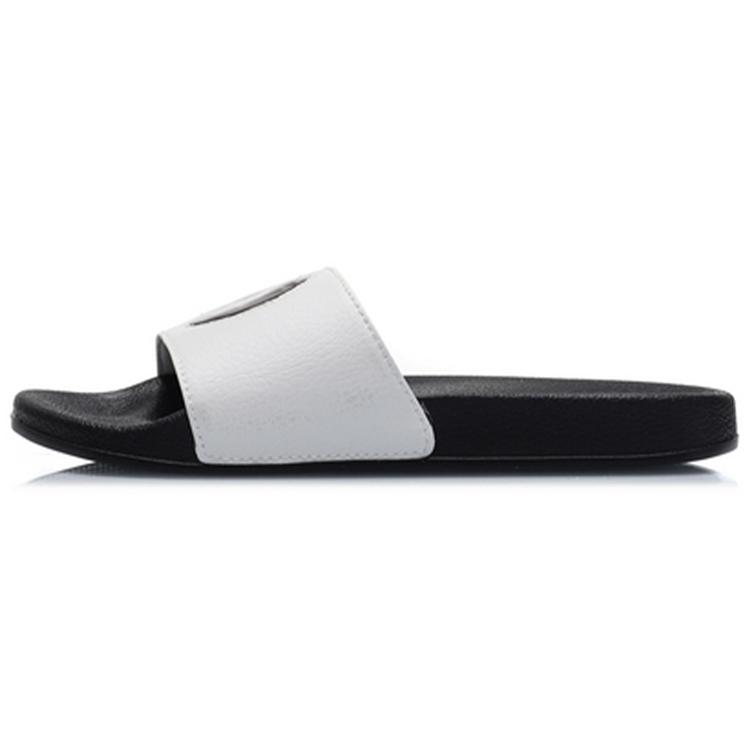 Женские черные белые шлепанцы Li Ning Quiet Slide Yin Yang AGAP012-7