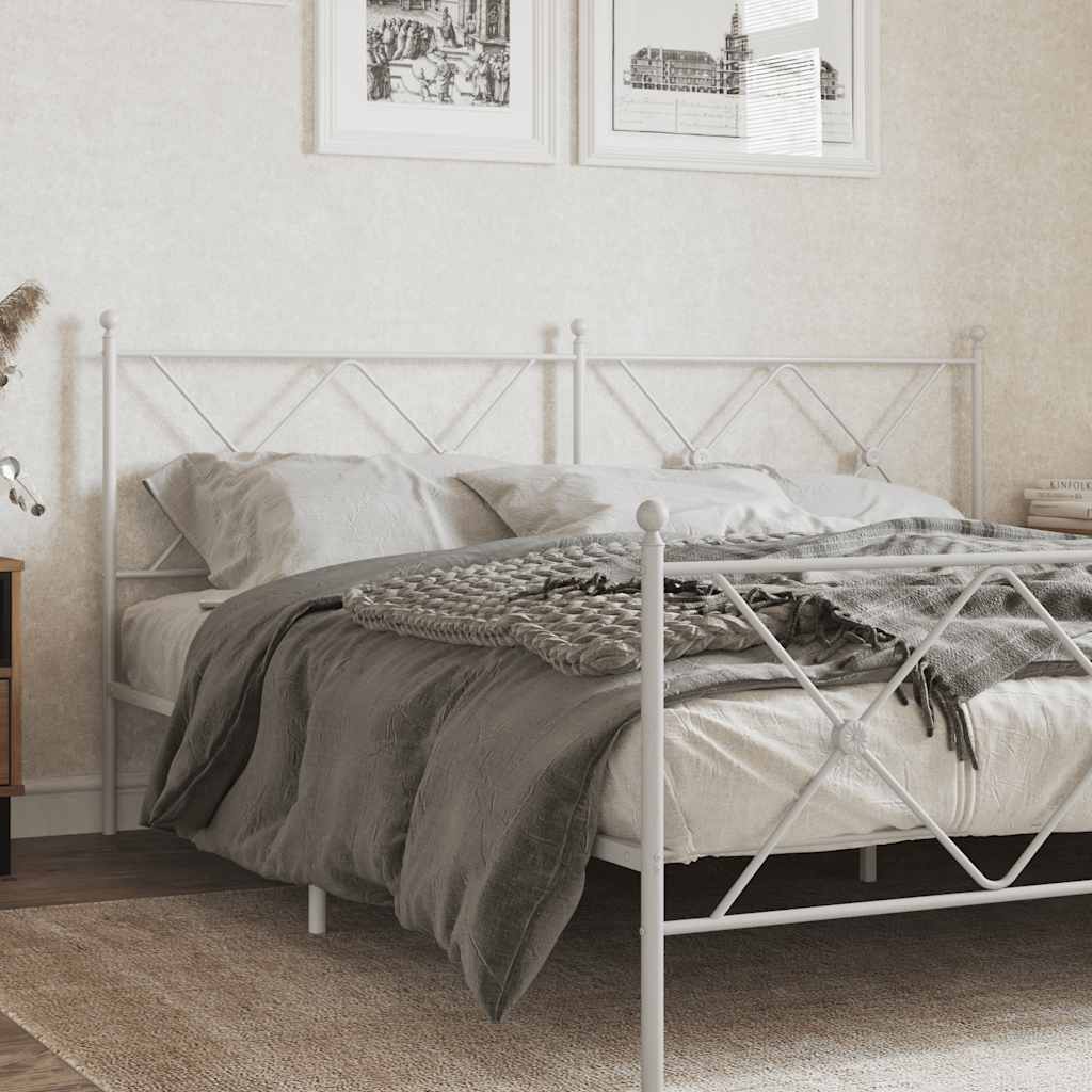 Replacement Headboard Metal White 180 cm