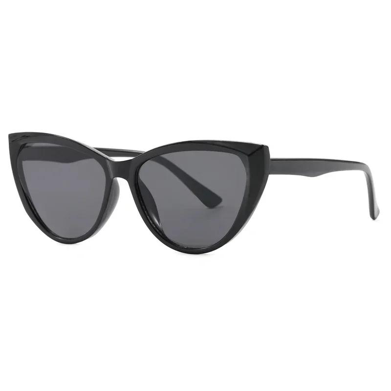Men Women's New Trend Cat Eye Sunglasses Fashion Outdoor Anti-UV Sun Glasses Unisex Retro Large Frame Driving Eyeglasses Shades