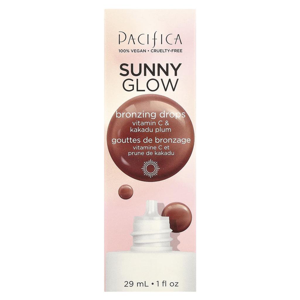 Pacifica Sunny Glow, Bronzing Drop, 1 Fl Oz (29 Ml)