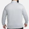 Nike Victory Solid Logo Half-Zip Design Long Sleeve T-Shirt Men Tops Light-Smoke-Gray FD5837-077