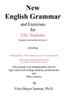 Книга New English Grammar For Esl Students by Fritz-Meyer Sannon Ph.D. - Hardback