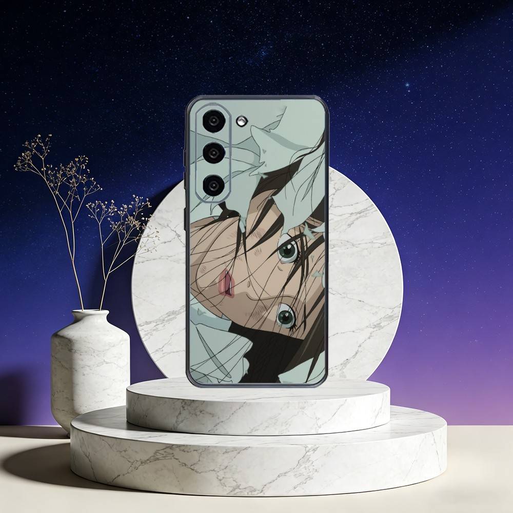 The Boy and the Heron Phone Case For Samsung Galaxy A73,A72,A71,A70,A53,A52,A51,Others Soft Black Cover