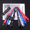 ZPU1  For Mercedes Benz A C E S G Class GLS W177 E300 GLC CLE CLA GLB New Neck Straps Lanyard Key Chain Work ID Card Hanging Rope Ring