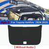 For Toyota Alphard Vellfire 2015-2024 2025 Car Rear Trunk Tailgate Anti-kick Protective Mat Leather Decoration Pad  Accessories