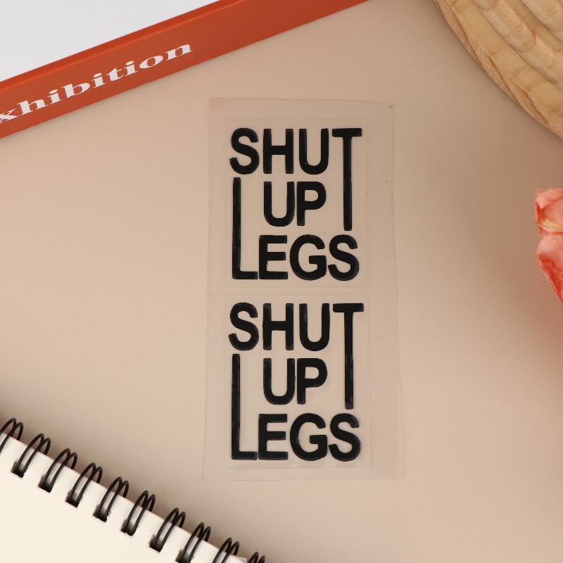 2 шт. Наклейки на верхнюю трубу рамы велосипеда Заткнитесь, ноги Велосипедная наклейка Водонепроницаемая виниловая наклейка Украшение Для аксессуаров для горного велосипеда