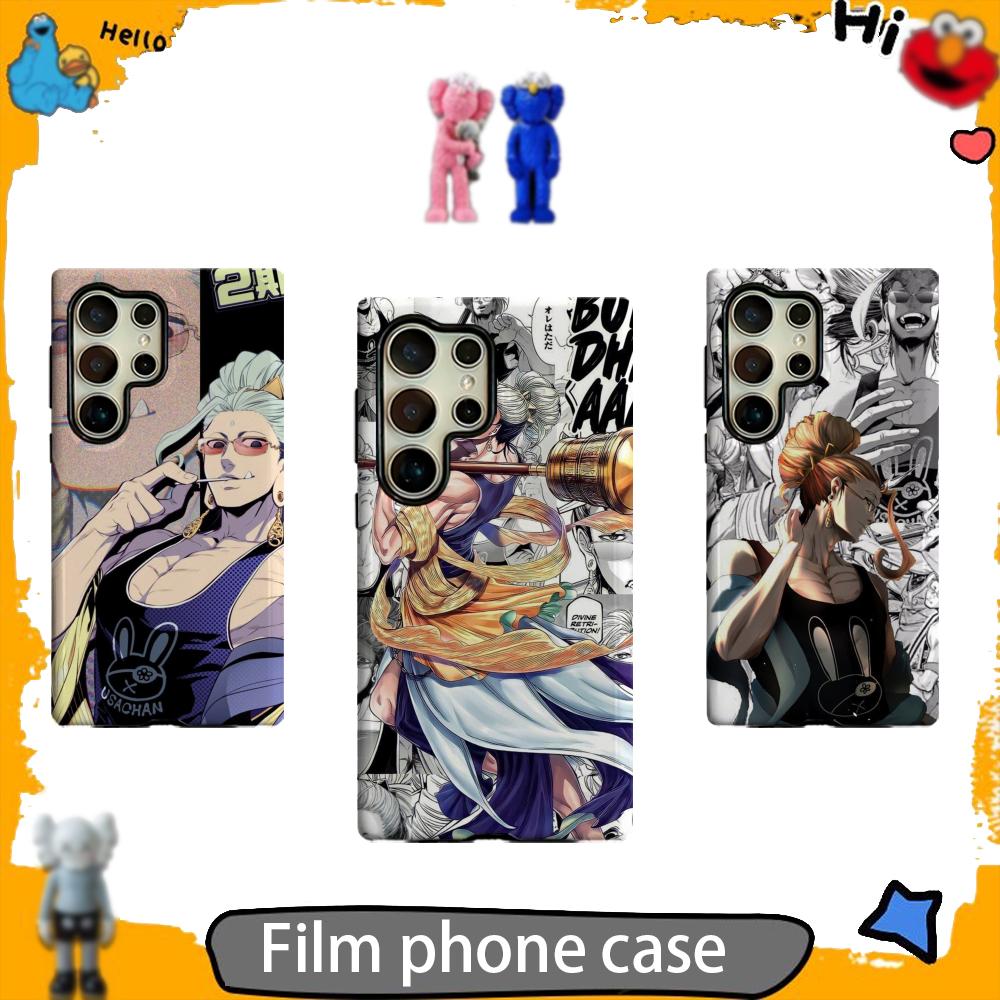 Anime Record of Ragnarok Budhha Phone Case 2-in-1 Glossy shell For Samsung Galaxy S25 S24 S23 S22 S21 Plus Ultra