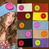 Wide Knitted Headband Elastic Wide Hair Wrap Trendy Elastic Hair Band  Party Look
