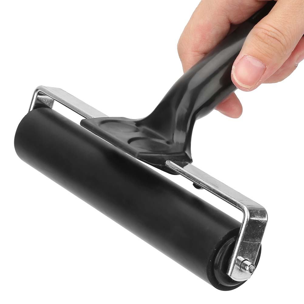 Резиновый валик-брейер для искусства, туши, живописи, печати, штамповки, 15 см