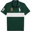 Polo Iconic Big Pony Вышитая Рубчатая Манжета Футболка Поло с Коротким Рукавом Мужская Футболки Поло MNPOKNI1N823726-300