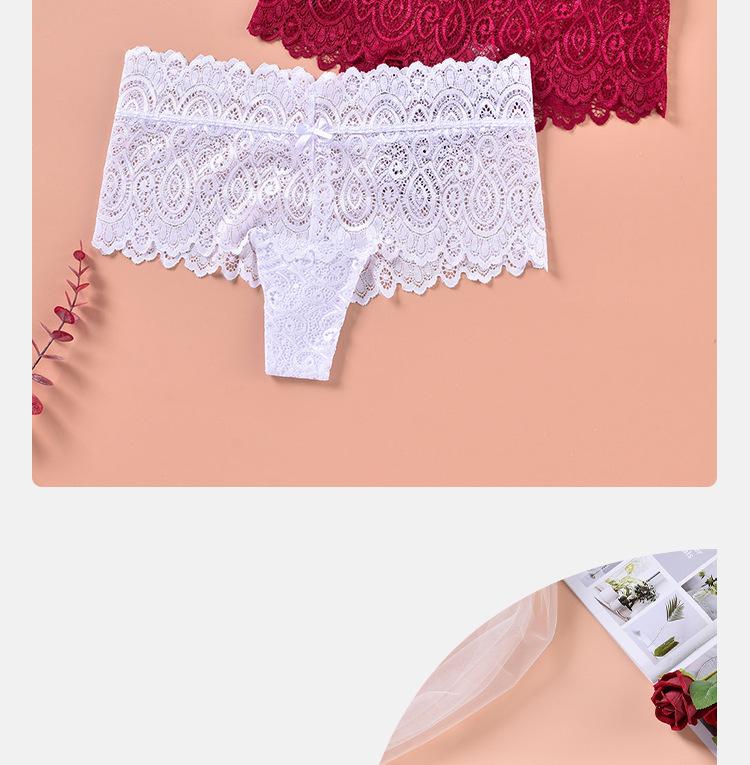 Женские кружевные стринги больших размеров: Ультратонкие, сексуальные хлопковые трусики европейского и американского стиля