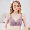 Sexy Lace Ultra-thin Large Size Bra  Without Steel Ring Gathers Large Breasts To Make Them Look Smaller and Adjust The Shape of Women's Underwear
