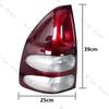 Задний фонарь Автоаксессуары Для Toyota Land Cruiser Prado LC120 2003-2009 Фонарь заднего бампера Без лампочки 8155160700 8156160620