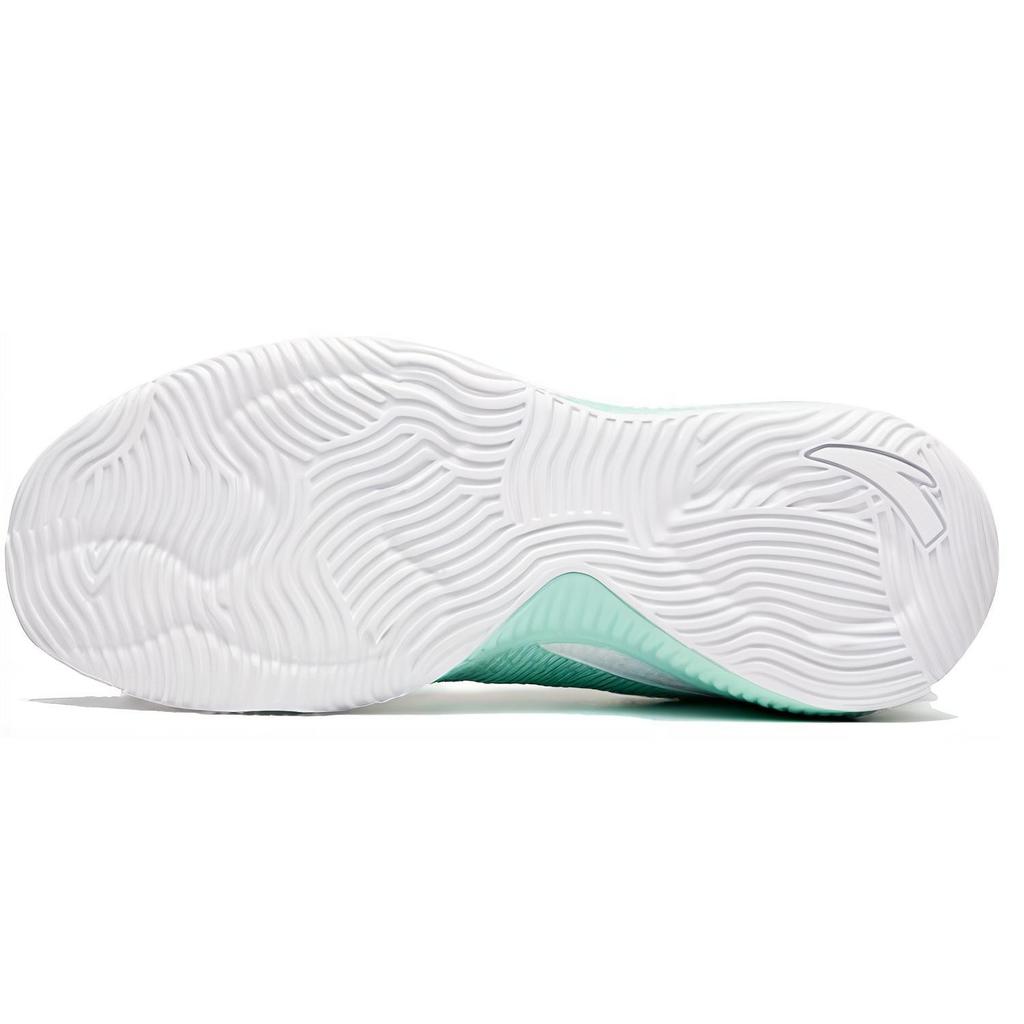 ANTA Leather Basketball Shoes 'White Green Yellow' Men's 112031606-3