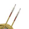 D'Addario Custom Series Braided Instrument Cable, Tweed, PW-BG-10TW (3.0m, Short-Strip)