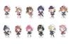 Брелок акриловый Tapioca Love Live Nijigasaki High School Idol Club Ретро Шик H72 x Ш48мм Акриловая смолаМеталл Коробка 12 штук