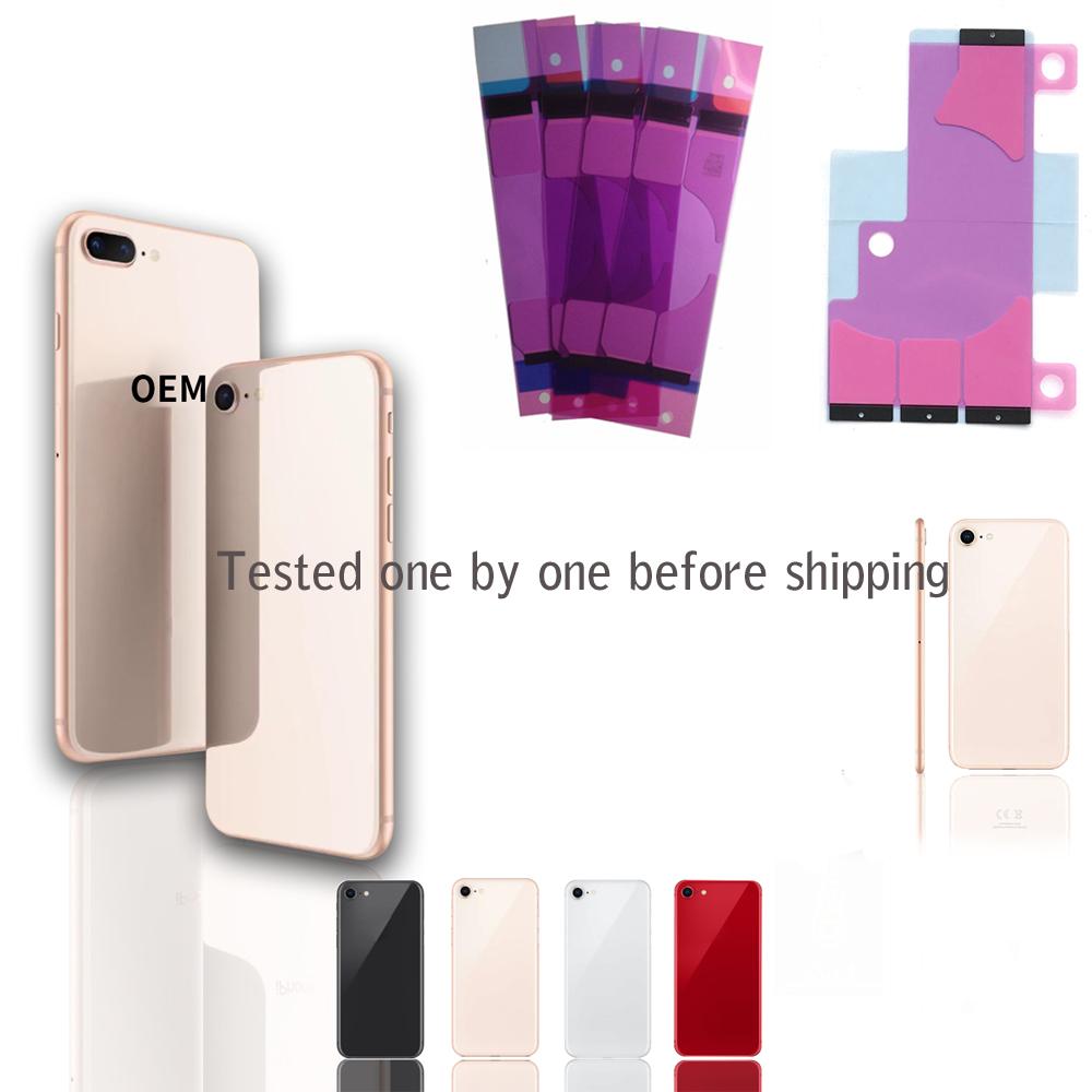 Замена для iPhone 8 Plus X XR XS MAX 8G 8P задняя средняя рамка полный корпус сборка крышка аккумулятора с гибким кабелем