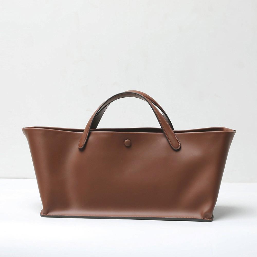 2026 New Genuine Cowhide Leather Tote Bag, Minimalist Elegant Large Capacity Commute Handbag, Top Handle Purse for Daily Work