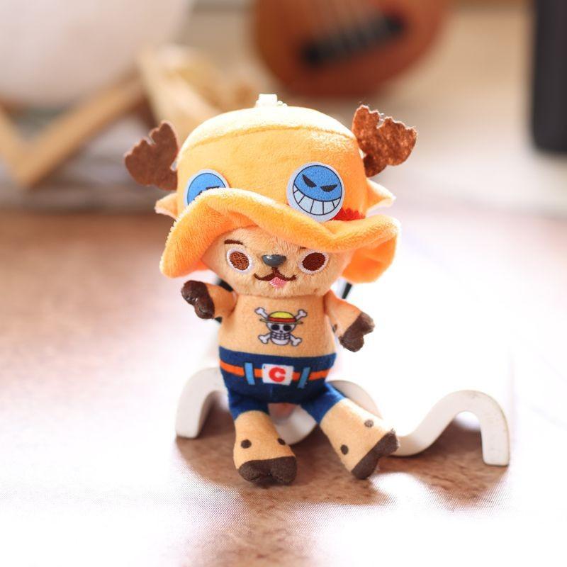 Один Аниме Кусок Игрушка Брелок Милый Чоппер Фигурка Луффи Коллекционный Для Подростков