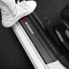 Carbon Fiber Car Door Sill Protector Stickers for Mitsubishi Outlander Lancer Pajero ASX Exterior Plate Guard