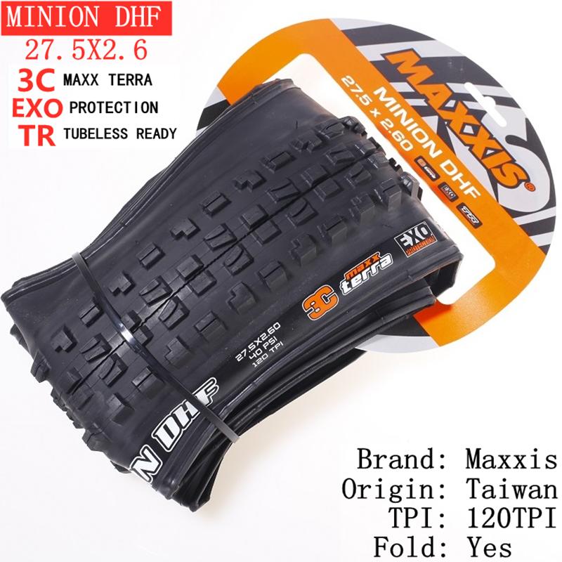 Maxxis Minion DHF (M301Ru) 26x2.3 27.5x2.3/2.5/2.8 29x2.3/2.5 Складные Даунхилльные Покрышки Для Горных Велосипедов Более Износостойки