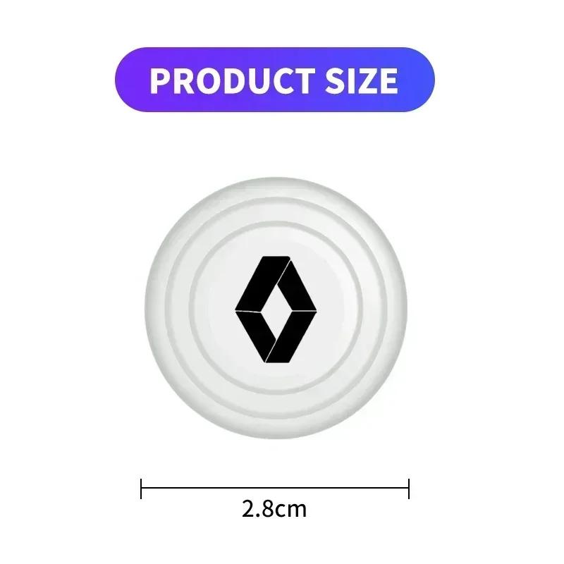 2026 Hot For Renault Interior Stickers Luminous Car Door Shockproof Pads Anti-collision Pad for Renault Sandero Captur Megane Tw Y555