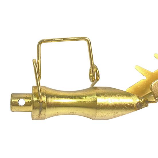 1 Set Fishing Lure Retriever High Stability Sawtooth Design Reusable Wear-resistant Ultra-Light Rescue Bait Stainless-Steel Rescue Lure Seeker Bait