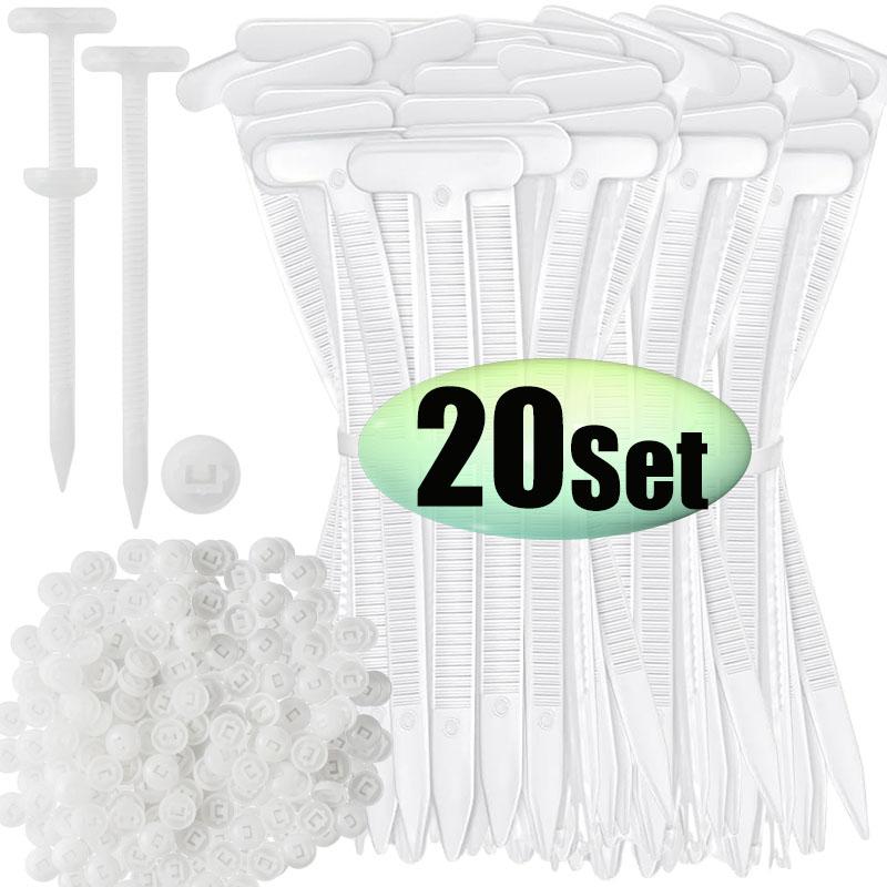 10-500 шт. Белые самоблокирующиеся нейлоновые кабельные стяжки-защелки Стяжки для проводов Раскрывающиеся zip-ленты Крепеж для автомобильных труб и кабелей Фиксатор для пучков