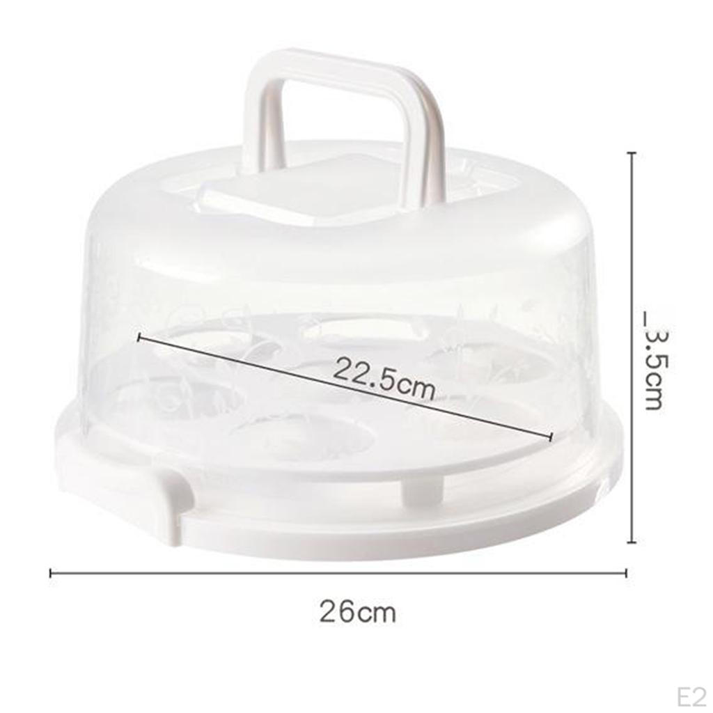 Контейнер-переноска с крышкой для кексов, маффинов, тарталеток, печенья, хлеба. Хранитель продуктов для свадьбы.
