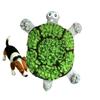 Dog Snuffle Mat Slow Feeding Mental Stimulation - Plush Scent Tracking Toy In Blue Green Brown