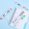 6/10Colors Cute Gifts School Xmas Stationery Merry Christmas Cartoon Ball-point Pen Santa Claus Pen