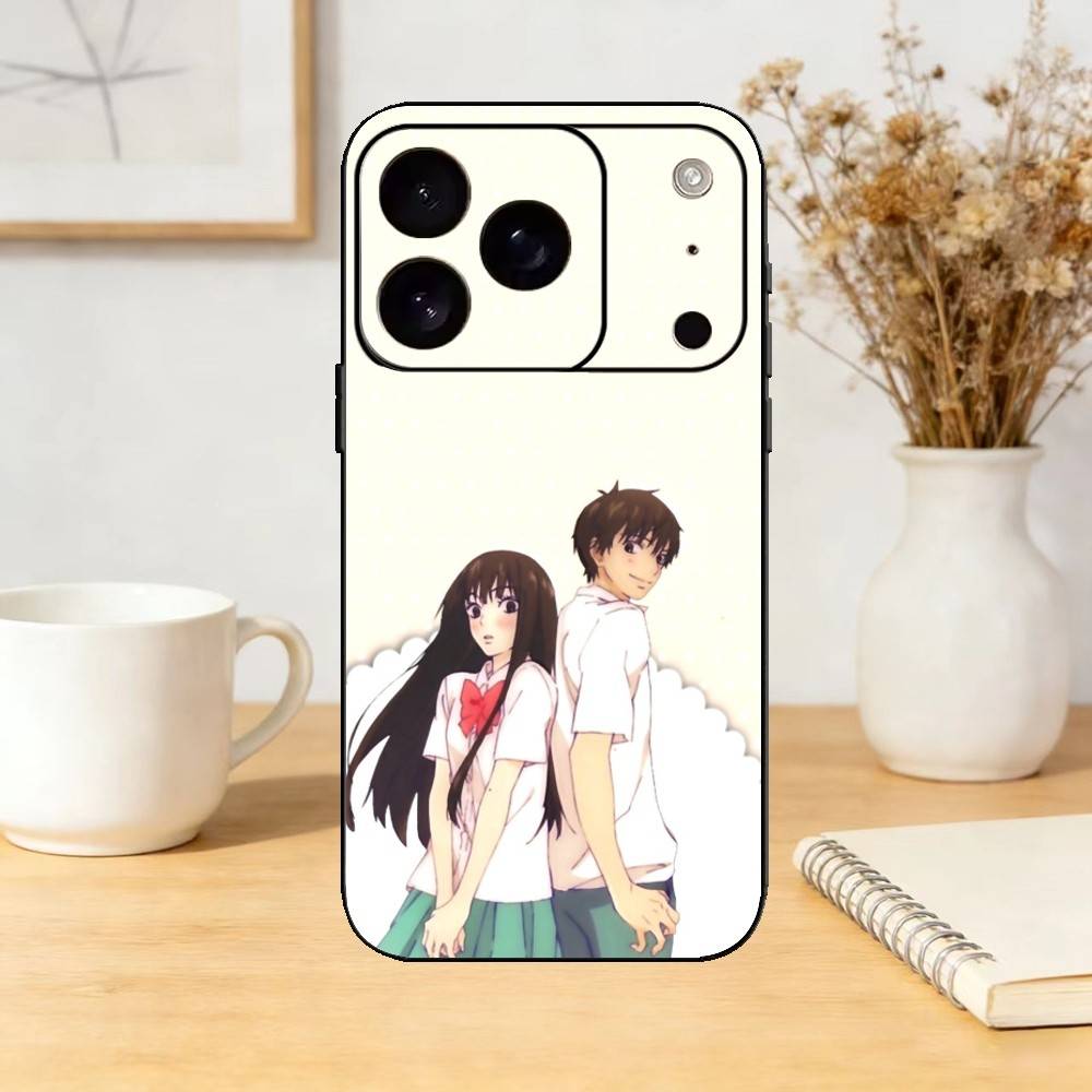 K-Kimi ni Todoke S-Sawako Чехол для телефона Силиконовый черный Мягкий Для IPhone 17,16,15,14,13,12,11,SE,Plus Pro Max