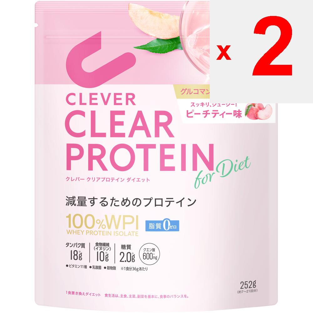 Nature Labo Clever Protein Weight Down Персиковый чай 252г Напитки и коктейли Заменители пищи Напитки и коктейли