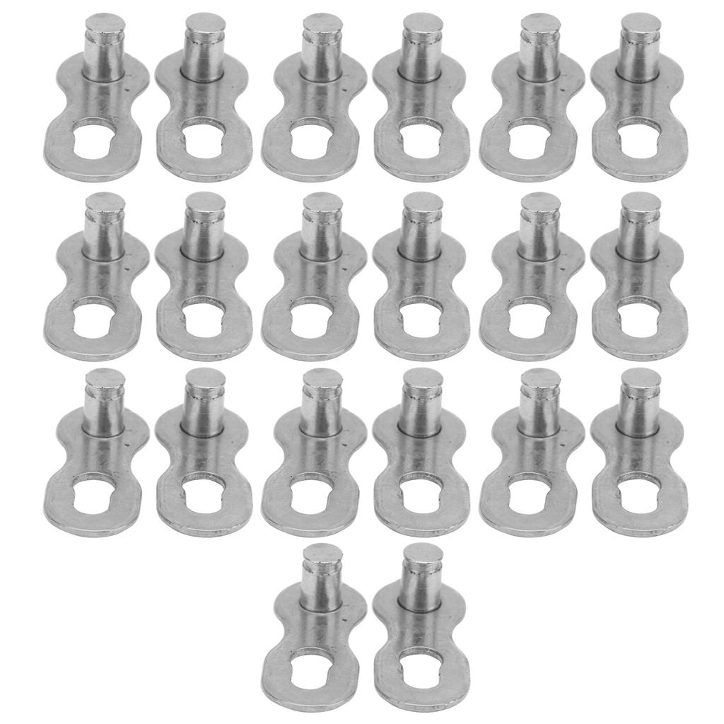 10 Pair 10 Speed Steel Bike Bicycle Chain Missing Link Connector Parts Cycling Accessory Silver