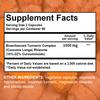 Bioenhanced Turmeric Complex Dietary Supplement, Ultra High Absorption, 120 Capsules