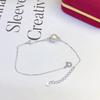 B5030 7-8mm 925 Sterling Silver Pearl Bracelet Setting | DIY Pearl Bangle Base Mounting Jewelry Finding, Pearl Not Included