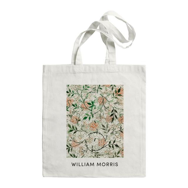 Сумка-тоут для покупок, винтажная сумка с листьями и цветами, Уильям Моррис, многоразовая сумка на плечо, складная модная холщовая сумка для покупок большой вместимости