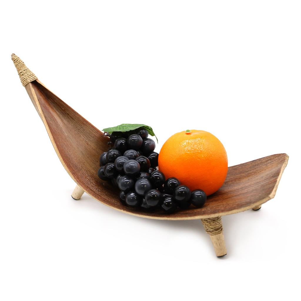Fruit Bowls Coconut Leaf Set of 3, Natural