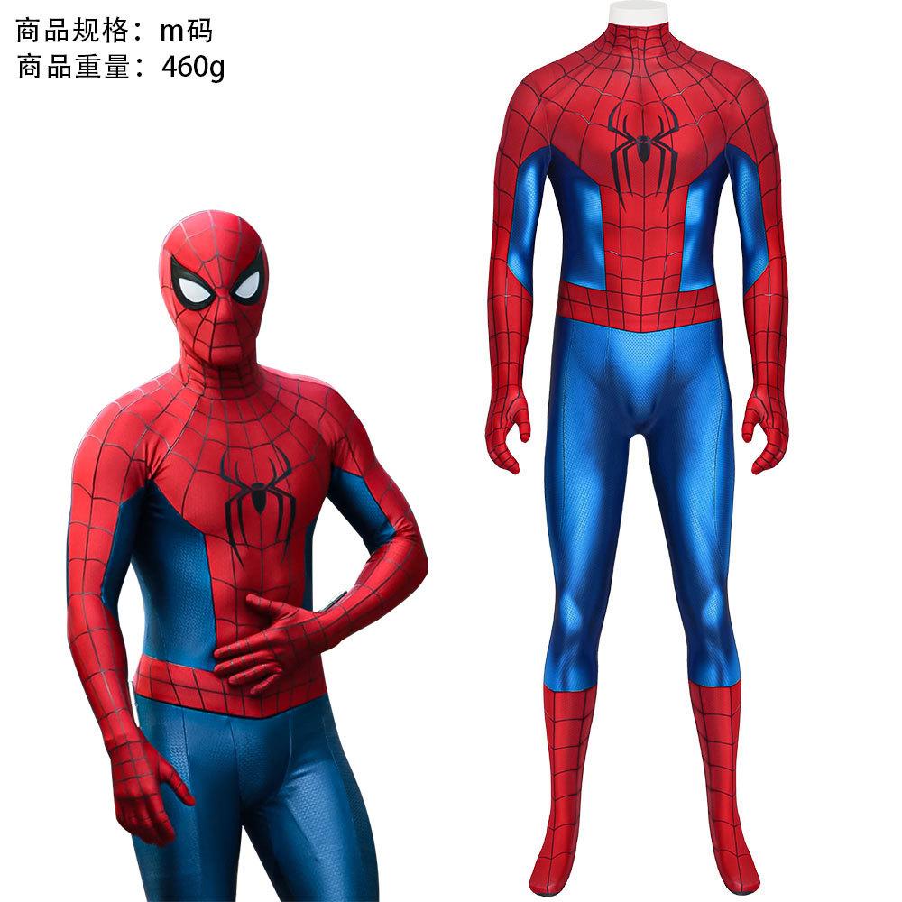 Spider-Man 4 Cosplay Costume New Day Cosplay Peter Parker Halloween Jumpsuit Spiderman Bodysuit