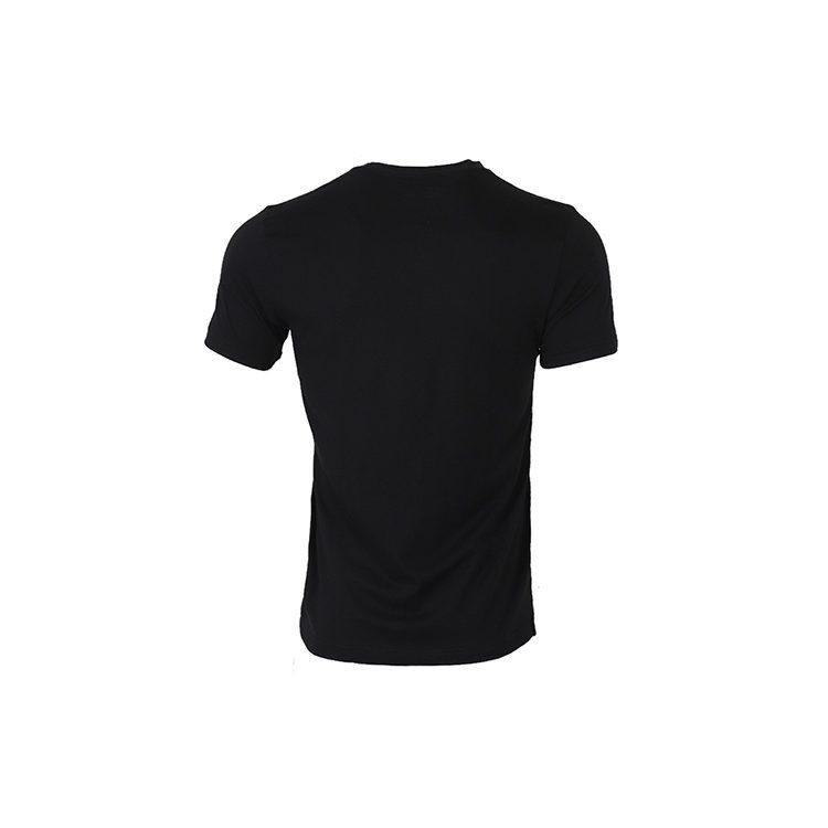 Adidas T Shirts Men's Black Crew Neck Moderate Straight Fit GK4654