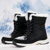 36-45 Couple Winter Plus Plus Plush Warm Snow Boots Outdoor High Top Cotton Boots Fashionable Casual Boots