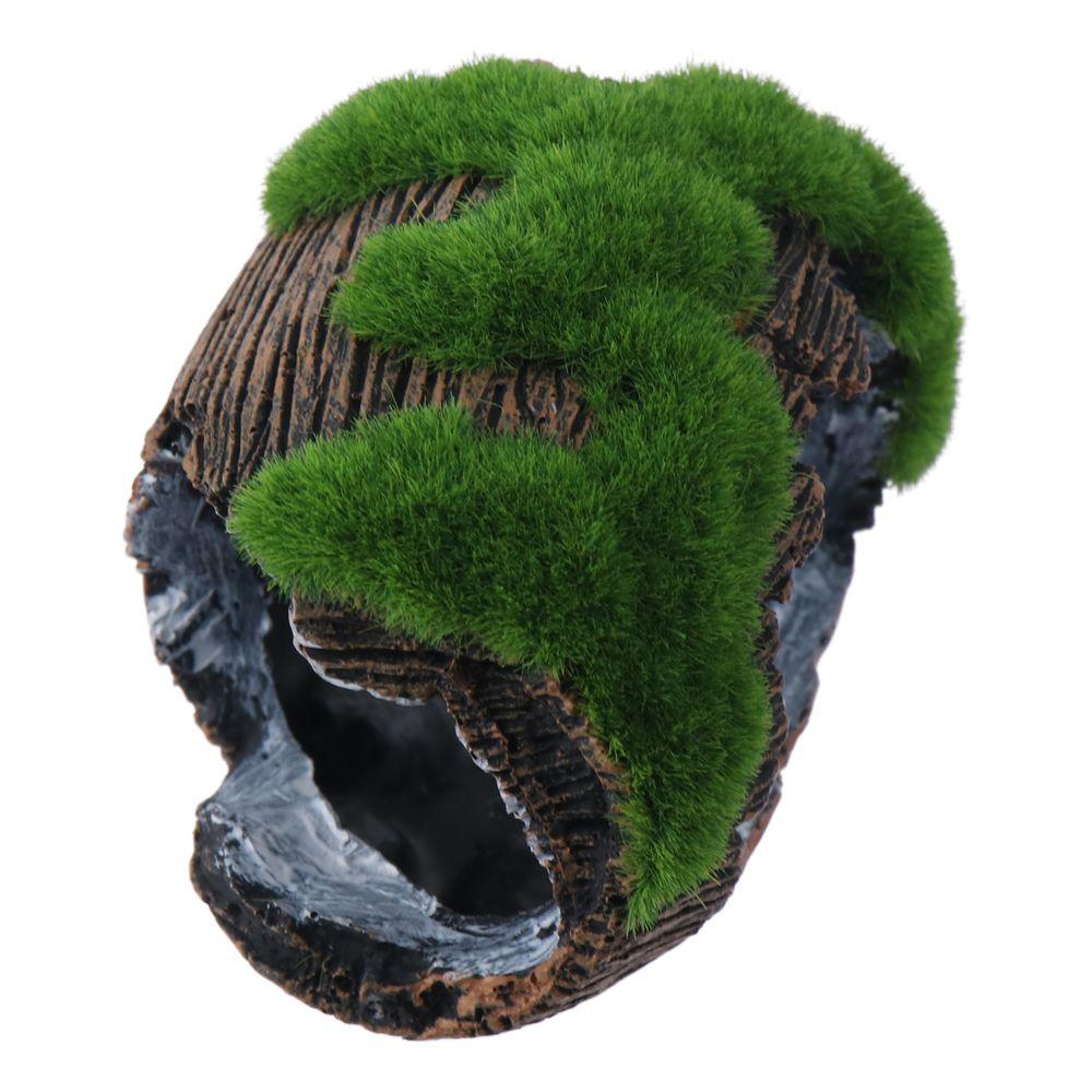 Landscaping Broken Barrel Moss Fish Hiding Cave Garden Pond Ornaments Fish Tank Accessories Tank
