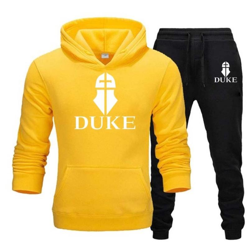 2023 мужские комплекты DUKE спортивный костюм комплект из 2 предметов свободные толстовки флисовая толстовка + брюки костюм толстовка спортивная одежда одежда для бега