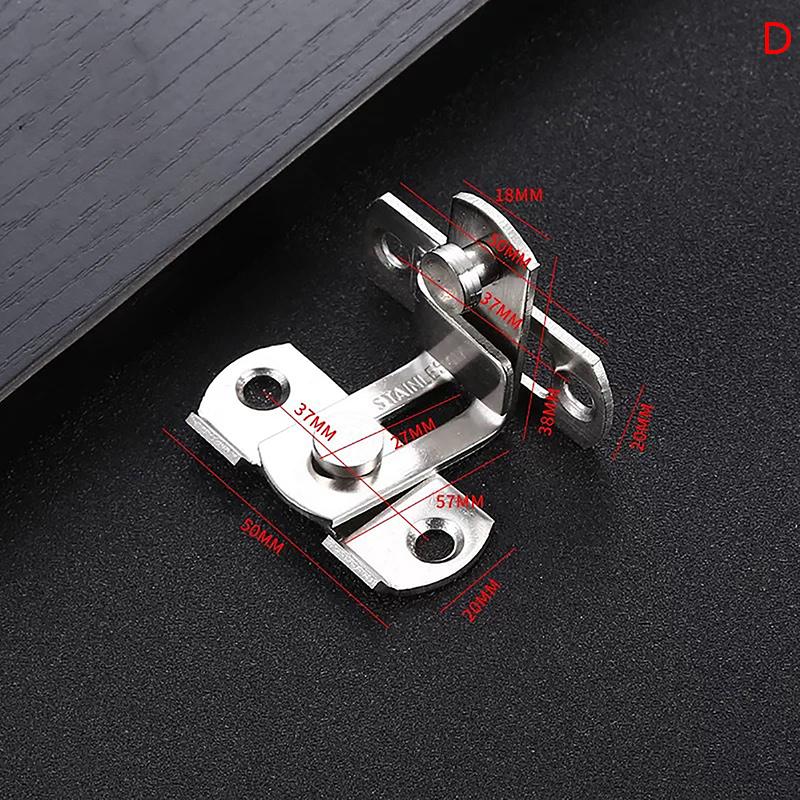 Stainless Steel Hasp Latch Lock For Sliding Door Window Cabinet Fitting For Home Security Door Hardware Accessories